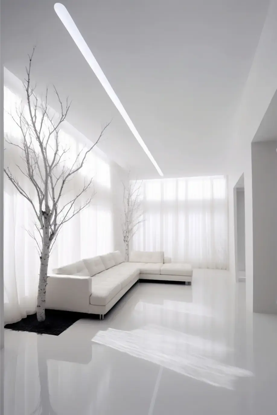 White Floor Marble