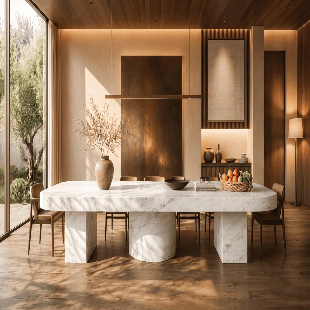 Dusky Bloom Natural Stone Marble